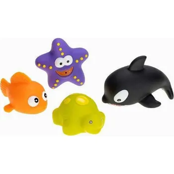vodní stůl Profibaby Zvířátka mořská do vody stříkací 4 ks