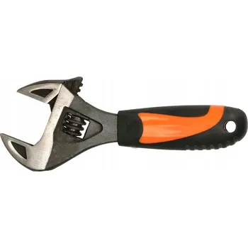 Klíč Švédský ocelový nastavitelný klíč cr.v 200 mm rozteč 0-30