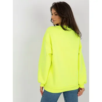 Dámská mikina Mikina EM BL 617 5.00X fluo žlutá jedna velikost
