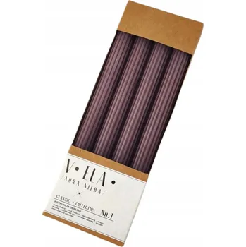 Svíčka Stolní svíčky RAK (08991) VELA Tužka 22/230 ostružina ~8h 4ks