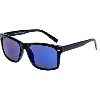 Sluneční brýle G470 černé s modrými skly Obyčejné čočky