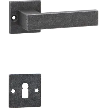 Dveřní kování Cobra BADEN-S BB KOVANE CERNE Provedení: BB, Povrch: K - kované kování