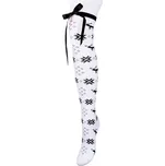 Dámské nadkolenky Winter - Uni / bílá/černá