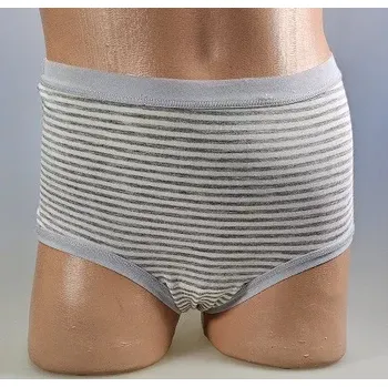 Kalhotky Dívčí kalhotky Proužky - 122-128 / světle šedá