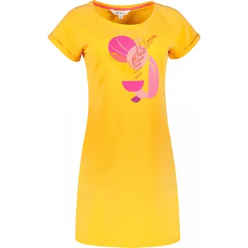 Dámské šaty Dámské šaty ALTISPORT EDNITA ŽLUTÁ L