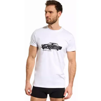 Pánské tričko Pánské triko Monte Carlo - 2XL / bílá