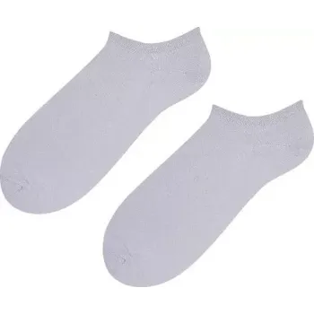 Pánské ponožky Dospělé ponožky Invisible 007 - 44-46 / světle šedá