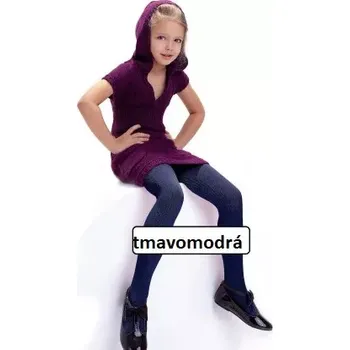 Dámské punčochy Dětské punčocháče Agatka 100 DEN - 116-122 / tmavě modrá