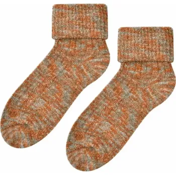 Dámské ponožky Dámské ponožky Bouclé - 35-38 / hnědá