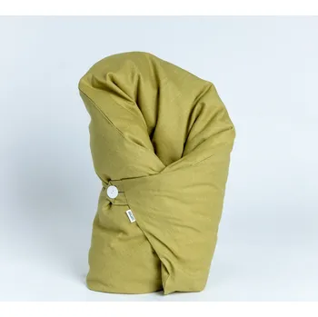 Povlak na dekorativní polštářek Tulimese Náhradní povlak lněný hráškový VELIKOST NÁHRADNÉHO POVLAKU: POVLAK 90X90 CM