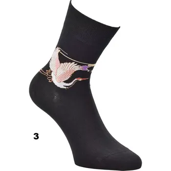 Dámské punčochy Dámské ponožky Lea - 35-38 / černá (03)