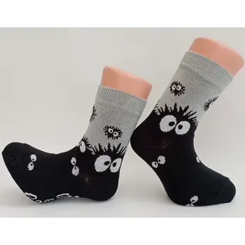 Dětské bambusové ponožky Okáč - 28-32 / černá