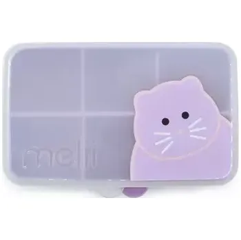 Svačinový box Melii Snackle Box krabička na svačinu mini - Kočička 684 ml