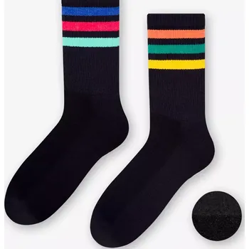 Pánské polofroté ponožky Color Lines - 43-46 / tmavě modrá