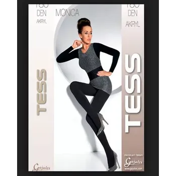 Dámské punčochy Dámské hrubé punčocháče Monica - 2 (S) / fumo