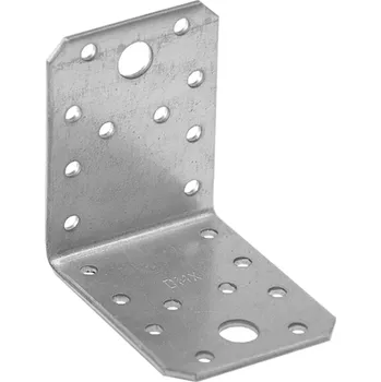 Tesařské kování DOMAX KL úhelník spojovací KL 2 - 70 x 70 x 55 x 2.5 mm (20 ks)