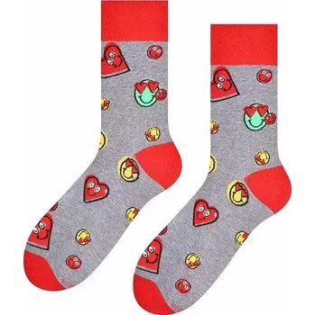 Pánské ponožky Pánské ponožky Smile and Love - 41-43 / šedá