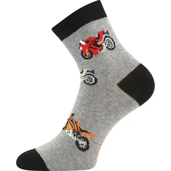 Dětská móda Chlapecké ponožky Kay CH - 25-29 / světle šedá