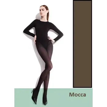 Dámské punčochy Dámské punčocháče Paula 40 DEN - 6 (XXL) / mocca