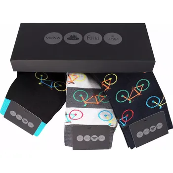 Pánské ponožky Pánské ponožky v krabičke Webox 012 (3 páry) - 39-42 / multi