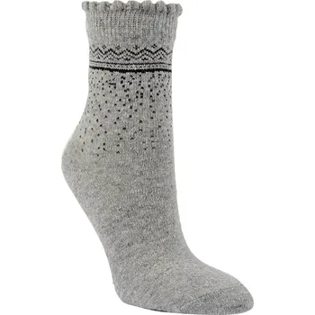 Dámské ponožky Dámské vlněné ponožky Hielo - 35-38 / šedá