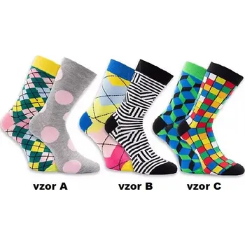 Pánské ponožky Dospělé ponožky Crazy days - 2 páry - 43-46 / A