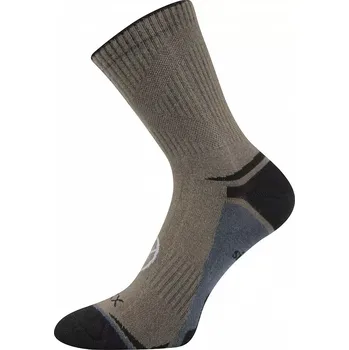 Pánské ponožky Sportovní ponožky s ochranou proti klíšťatům Optifan - 43-46 / khaki