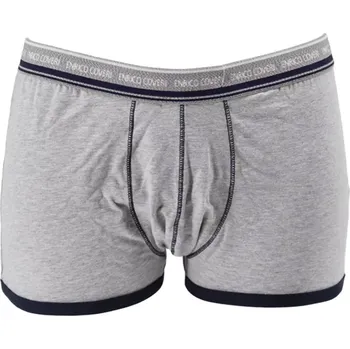 Boxerky Pánské bavlněné boxerky EB 1218 - XL / světle šedá