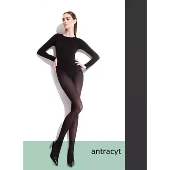 Dámské punčochy Dámské punčocháče Paula 40 DEN - 6 (XXL) / antracitová