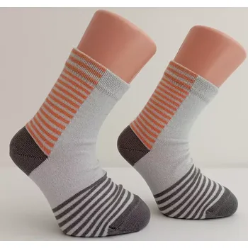 Dětské bambusové ponožky Stripen - 33-36 / světle šedá