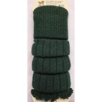 Dámské punčochy Dámské vlněné stulpny C - tmavě zelená