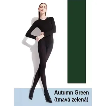 Dámské punčochy Dámské punčocháče Roza 60 DEN - 2 (S) / tmavě zelená