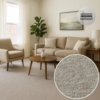 Koberec Metrážový koberec Breno RAMBO-BET 70 Označení šíře role: 5 m