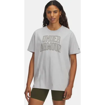 Dámské tričko Dámské tričko Under Armour Rival OS Campus Tee-GRY 6007883-011 Šedá XL
