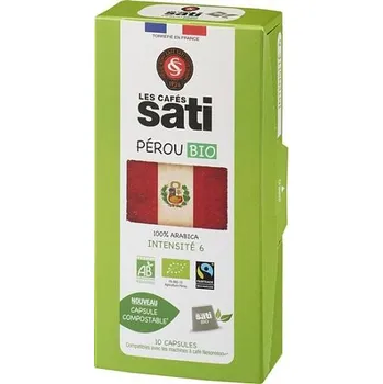 Sati Peru Bio x10 caps (pro Nespresso)