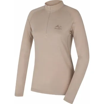 Dámské tričko Husky Merino termoprádlo triko Merow Zip L XL, beige