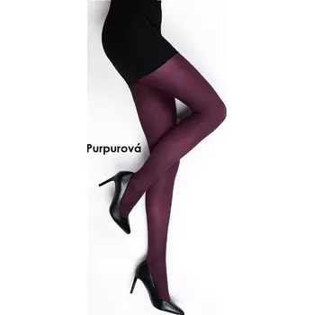 Dámské oblečení Dámské punčocháče Micro 50 DEN - 2 (S) / purpurová