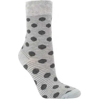Dámské ponožky Dámské bambusové ponožky Dora - 35-38 / světle šedá