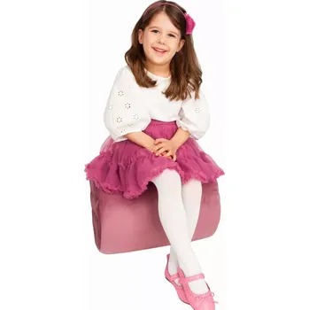 Dámské punčochy Dívčí punčochy Blanka 100 DEN - 152-158 / bílá