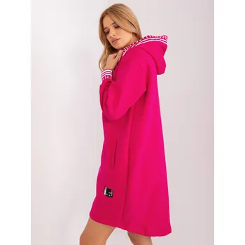 Dámská mikina RELEVANCE Mikina -RV-BL-9225.96P Barva: Růžová - tmavě, Velikost: S/M