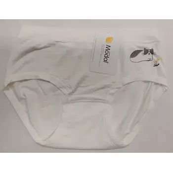 Kalhotky Dívčí kalhotky Kočička - 134-140 / smetanová