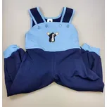 Tepláky se šlemi Krtek - 80 / modrá/tmavě modrá