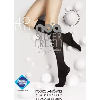Dámské punčochy Dámské podkolenky Silver Fresh 40 DEN - černá