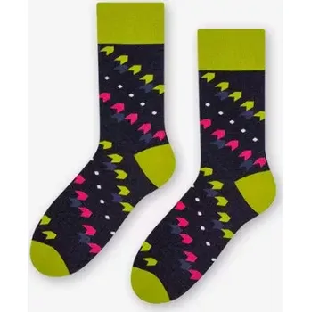 Pánské ponožky Pánské ponožky Arrows - 39-42 / tmavě šedá