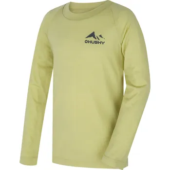 Husky Dětské merino termoprádlo Merbo K 152, light green