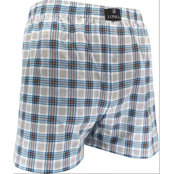 Trenýrky Pánské trenýrky Karel L - 3XL / světle šedá (06)