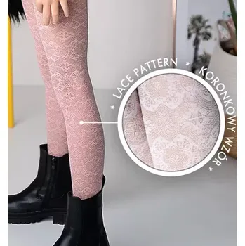 Dámské punčochy Dívčí punčochy Charlotte 20 DEN - 152-158 / černá