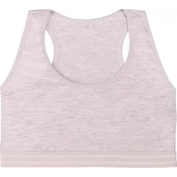 Dámské oblečení Dívčí top /podprsenka - 152 / béžový melír