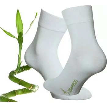 Dámské ponožky Dospělé bambusové ponožky 43033 - 35-38 / bílá