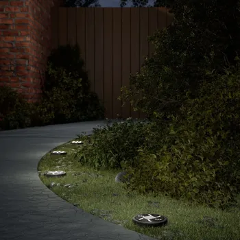 Venkovní osvětlení OMAXI Solární zemní světla s hroty venkovní 4 ks teplá bílá 632877